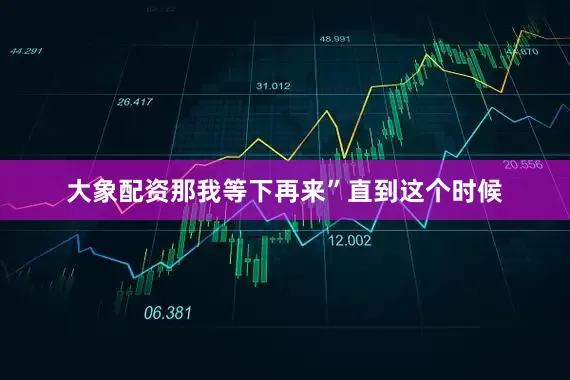 大象配资那我等下再来”直到这个时候